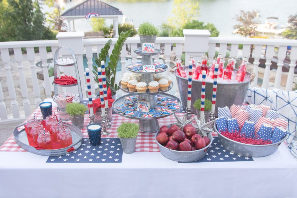 4th of July Party Table