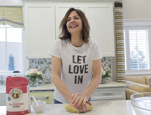 Kneading Homemade Pasta Dough